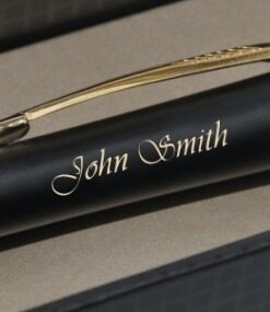 Khắc Laser Lên Bút Kim Loại