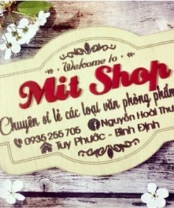 Bảng Gỗ Shop Treo Tường