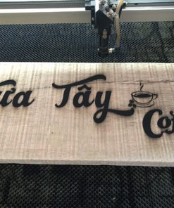 bảng gỗ cafe