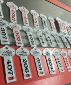 Móc Khóa Mica Thẻ Phòng Hotel